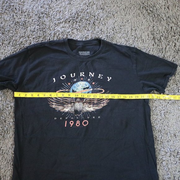 Journey Departure Band Shirt Adult XL Black Music Rock Band American Classic - Picture 5 of 7